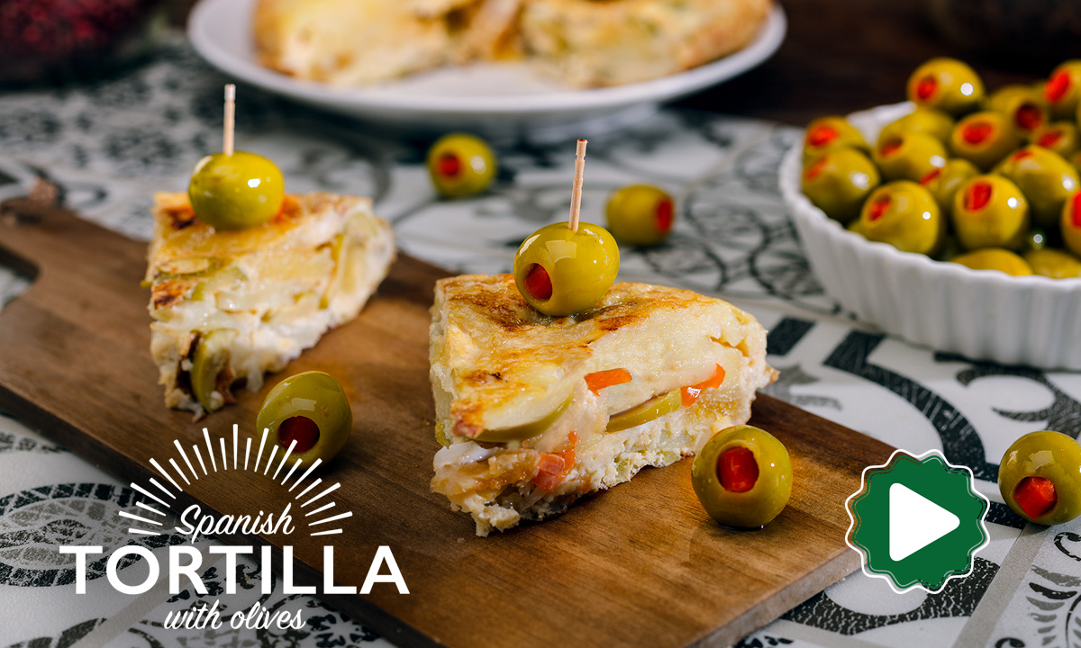 Spanish Tortilla With Olives